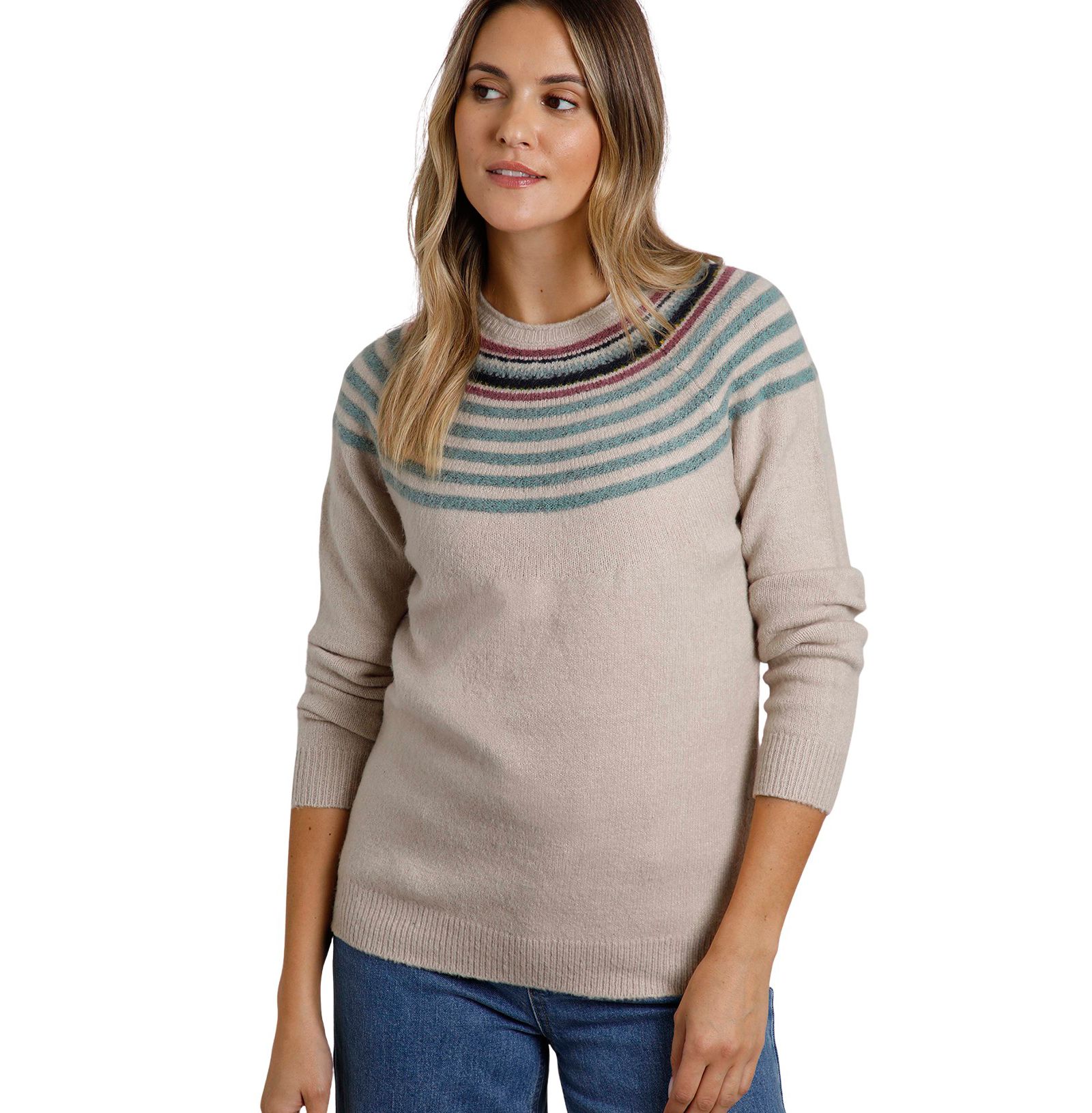 Свитер Weird Fish Women's Sinatra Patterned Knit