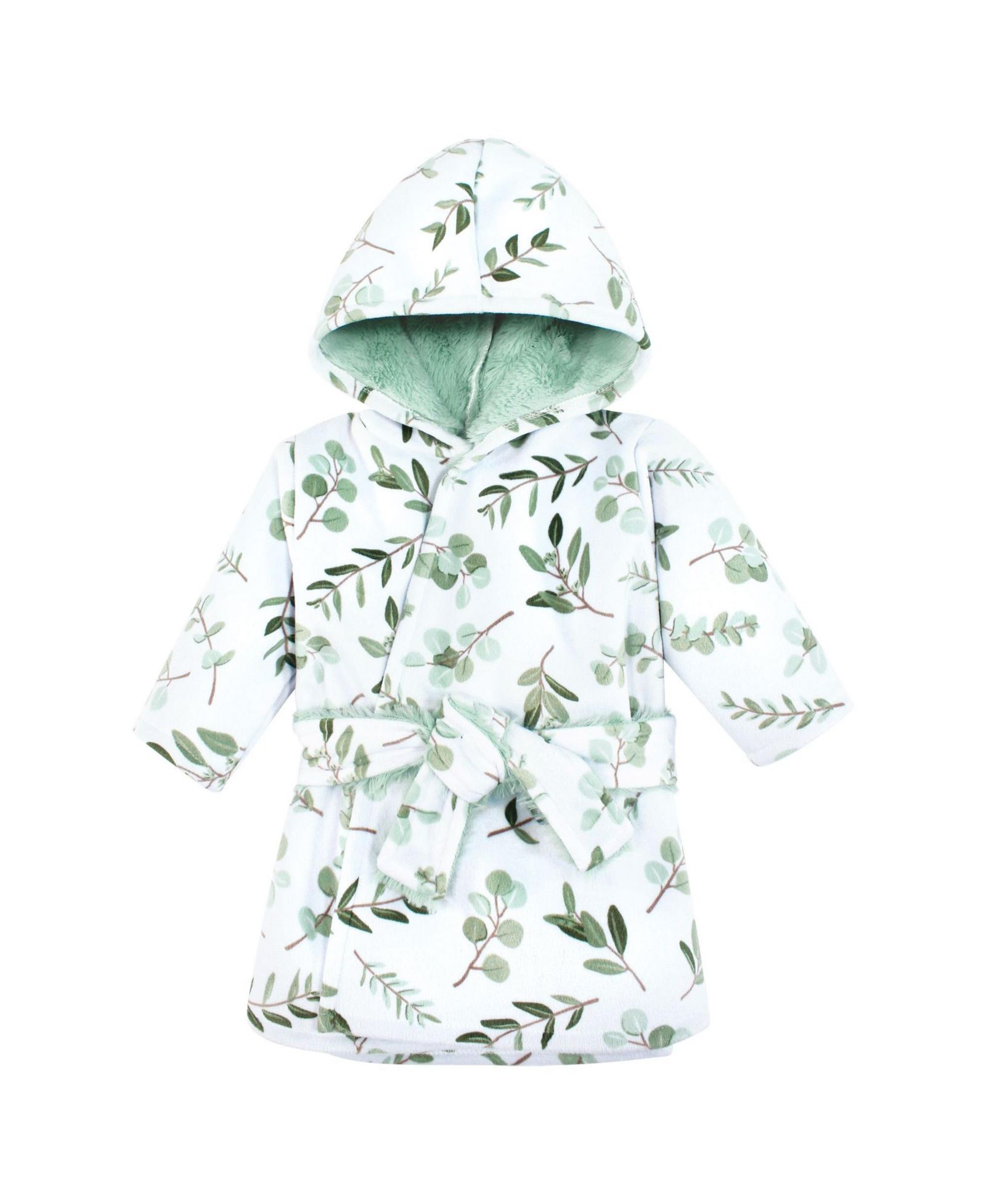Hudson Baby Sumptuous Mink-Tone Robe with Faux Fur Interior for Poolside & Beach