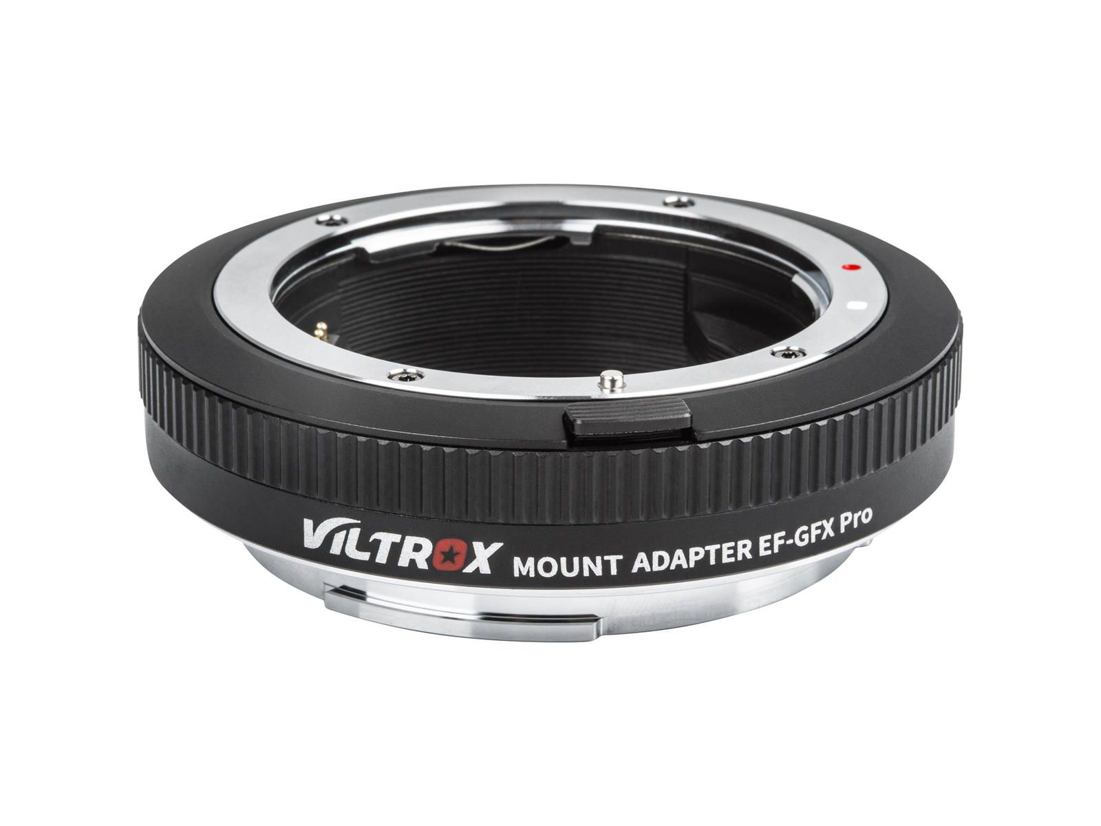 Viltrox адаптер для камеры Fujifilm G-Mount с линзой Canon EF/EF-S на Viltrox EF-GFX Pro