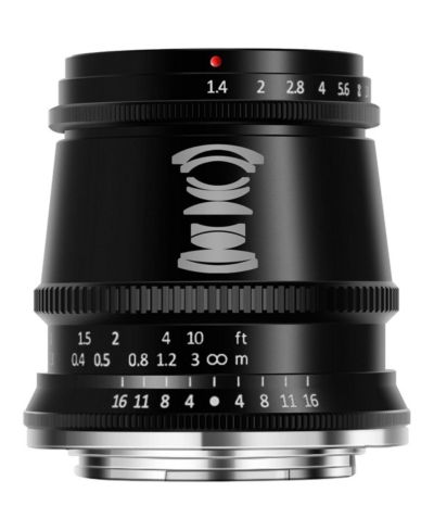Объектив TTArtisan 17mm f/1.4 для Nikon Z, черный