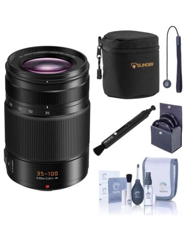Объектив Panasonic Leica DG Vario-Elmarit 35-100mm f/2.8 с набором аксессуаров