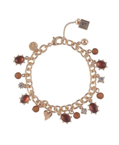 Laundry by Shelli Segal Tone Charm Bracelet