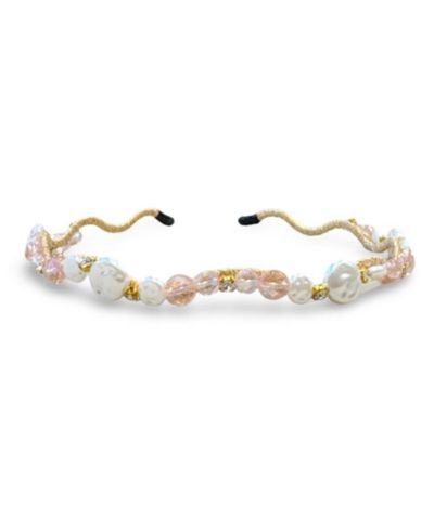 Повязка на голову Wavy Oyster Pearl, Pink