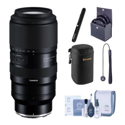 Tamron 50-400mm f/4.5-6.3 Di III VC VXD Lens for Nikon, with Included Value