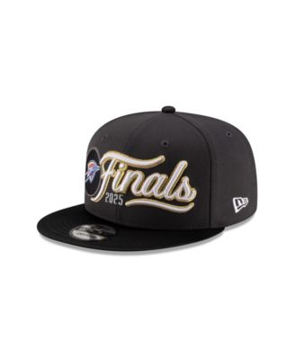Мужская кепка New Era Oklahoma City Thunder 2025 NBA Western Conference Champions 9FIFTY Snapback, Charcoal/Black