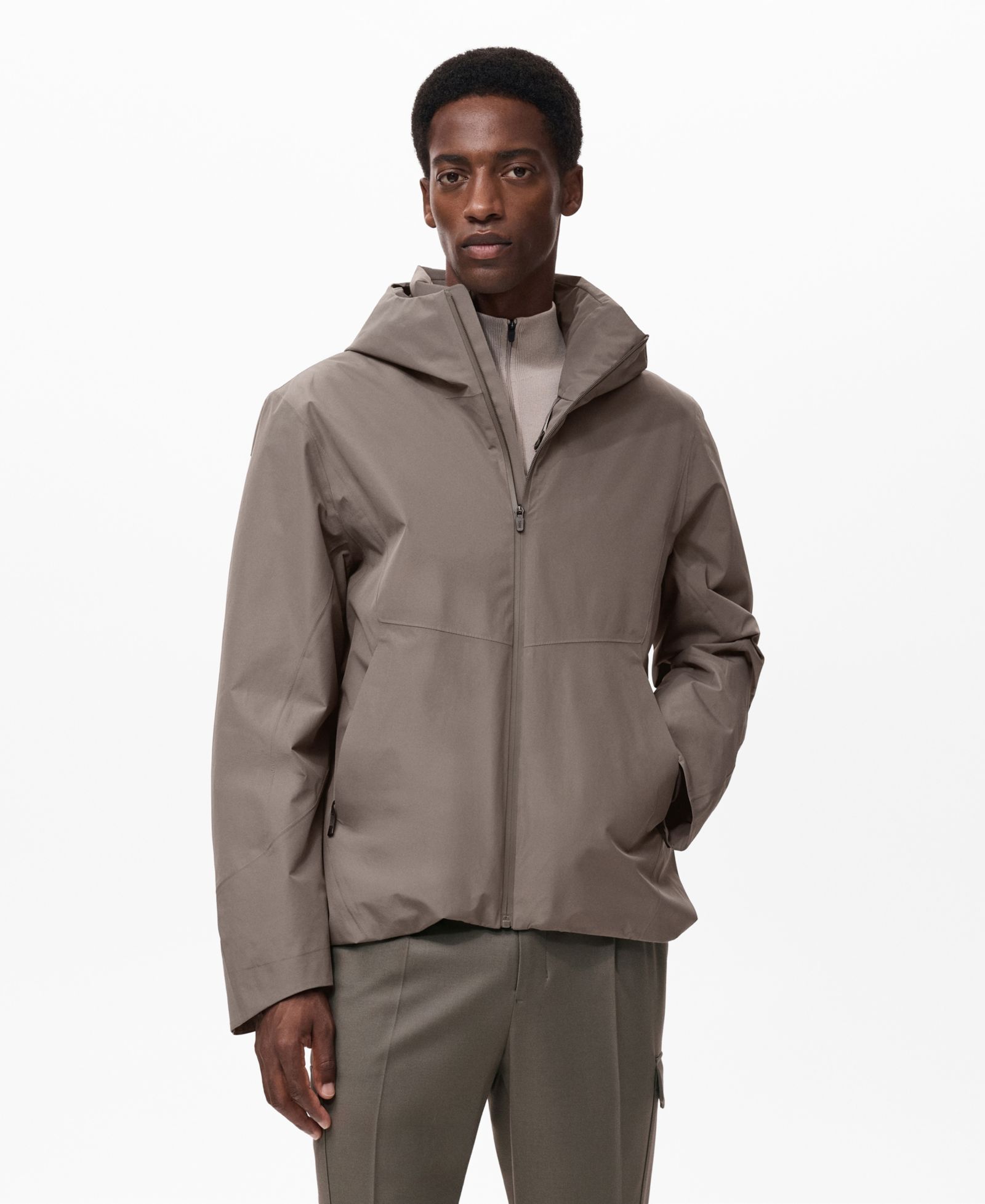 Мужская куртка Mango Water-Repellent Thermolite Hooded