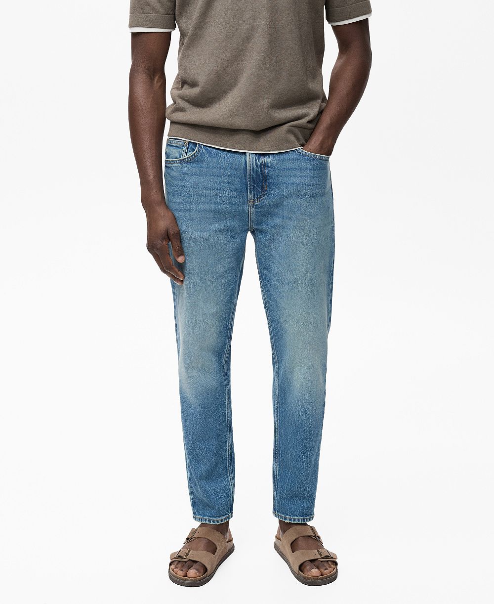 MANGO Мужские джинсы Ben Tapered Fit