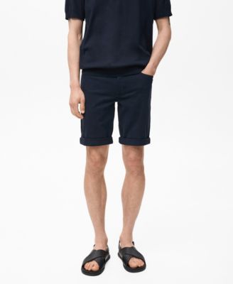 Мужские джинсовые шорты Mango Slim-Fit Bermuda