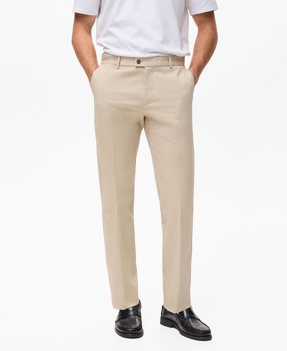 Мужские хлопковые брюки Mango Regular-Fit