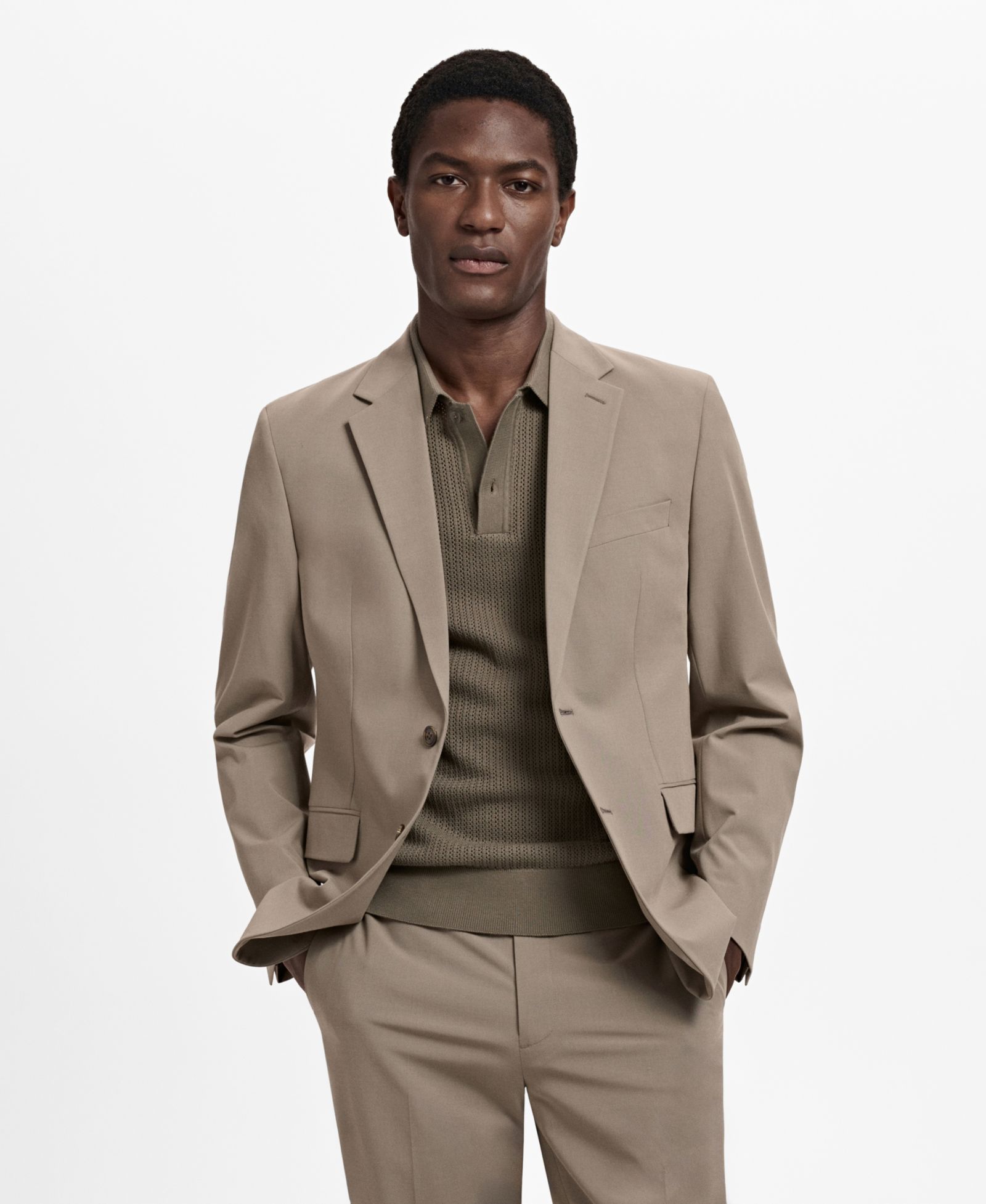 Mango Мужской Slim-Fit Suit Blazer Milan
