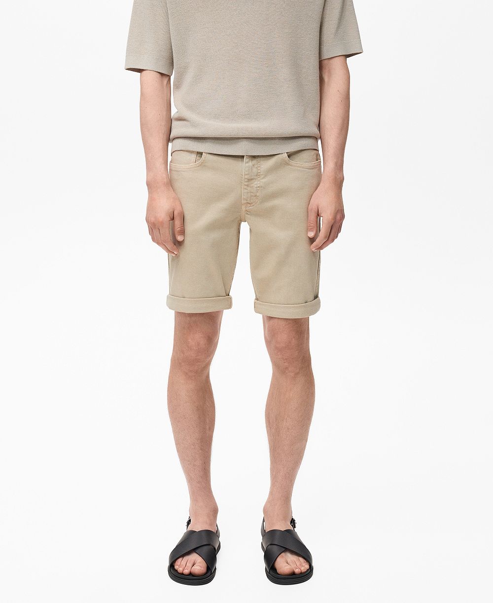 Мужские джинсовые шорты Mango Slim-Fit 11.5"