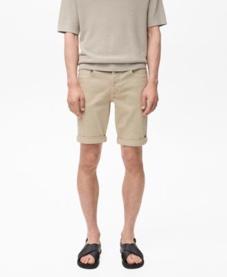 Мужские джинсовые шорты Mango Slim-Fit 11.5"
