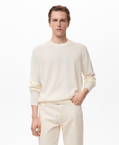 Mango Men's Fine-Knit Sweater