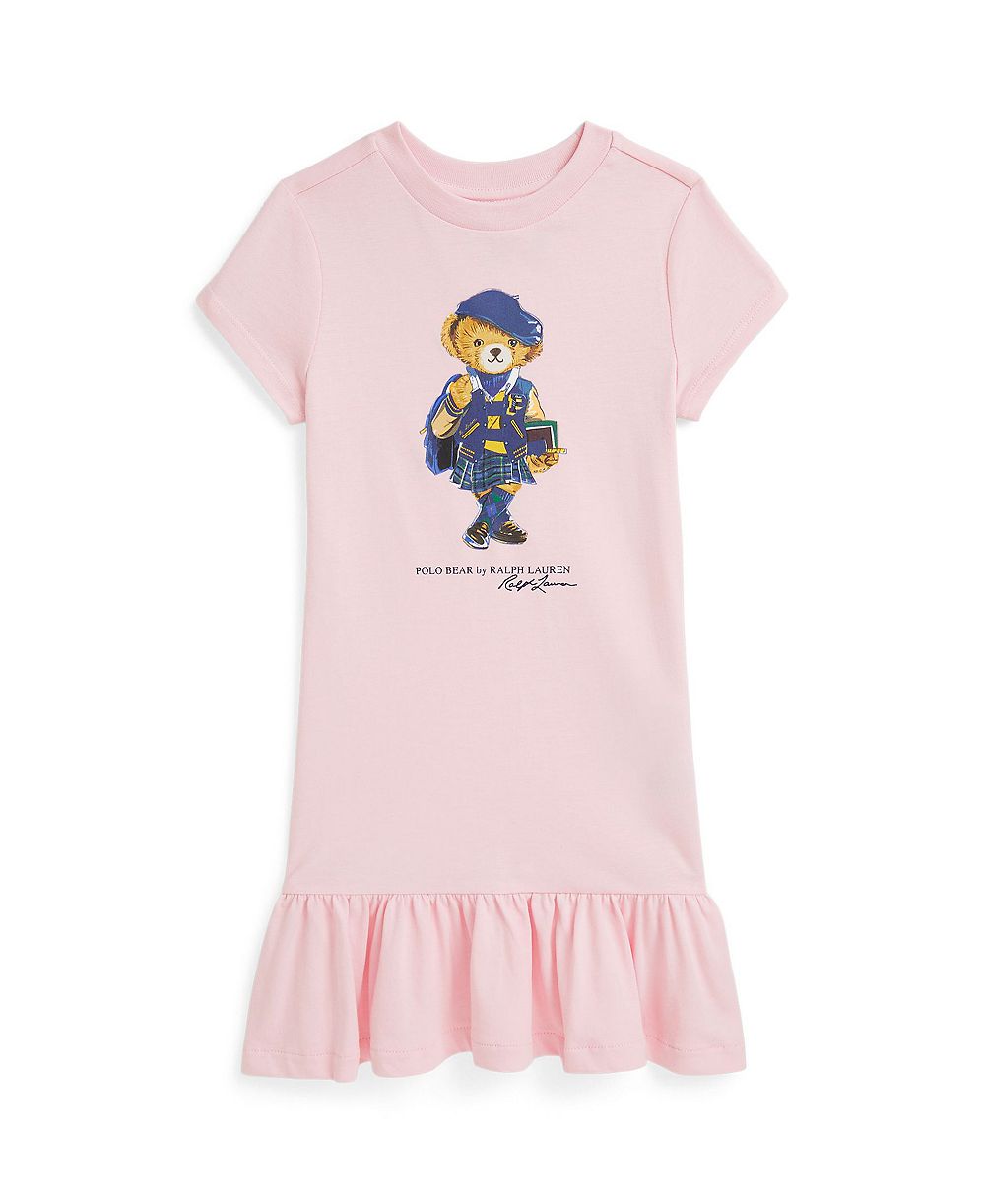 Polo Ralph Lauren Детское джерси-платье Polo Bear 2T-6X