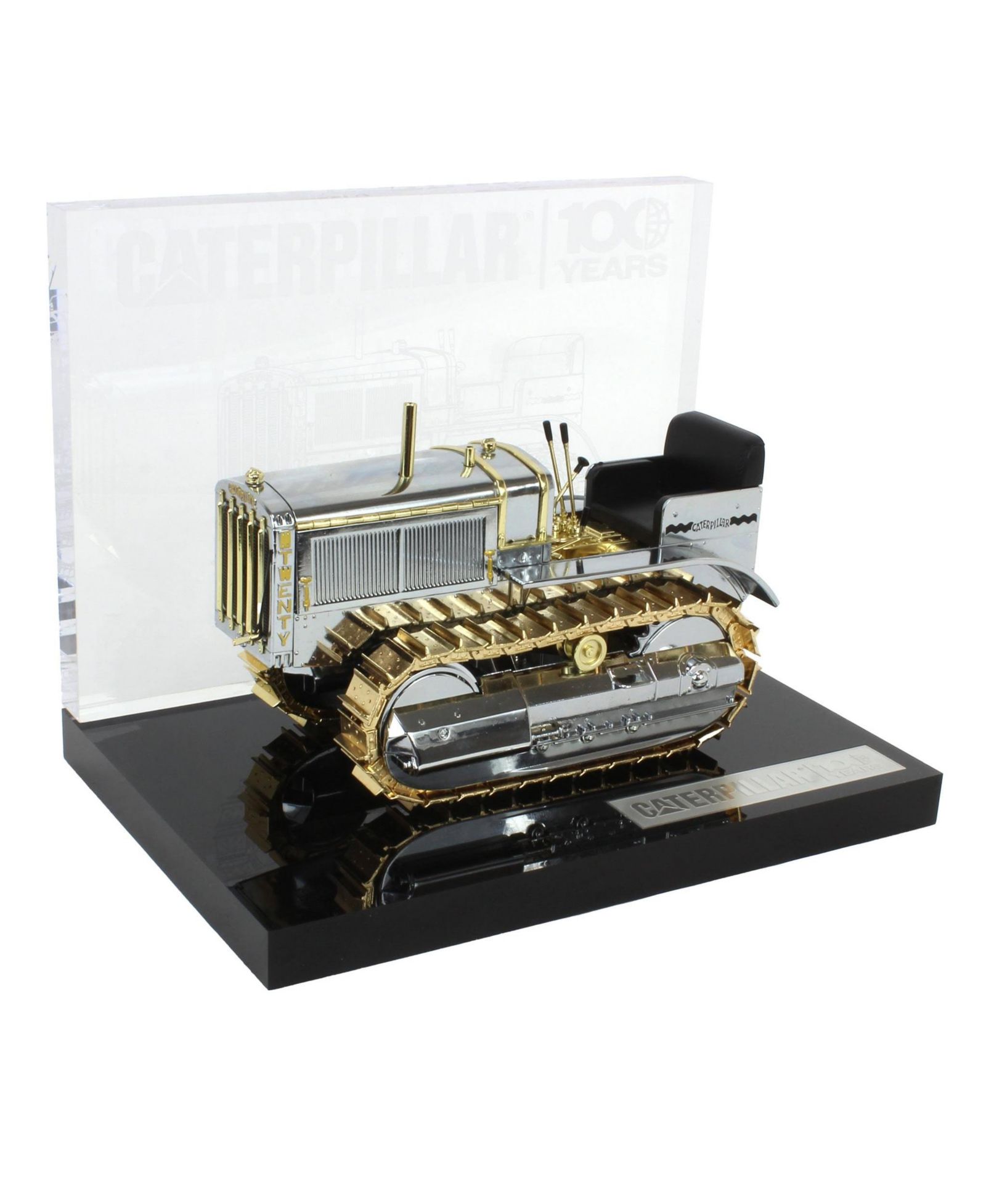 Diecast Masters коллекционная модель гусеничного трактора Caterpillar Twenty 1/16, 100th Anniversary