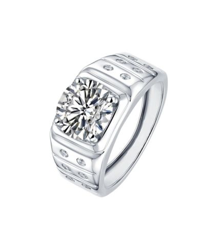 Коктейльное кольцо Rachel Glauber Brilliant Clear Cubic Zirconia