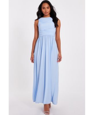 QUIZ Women's Ruched Sleeveless Dress