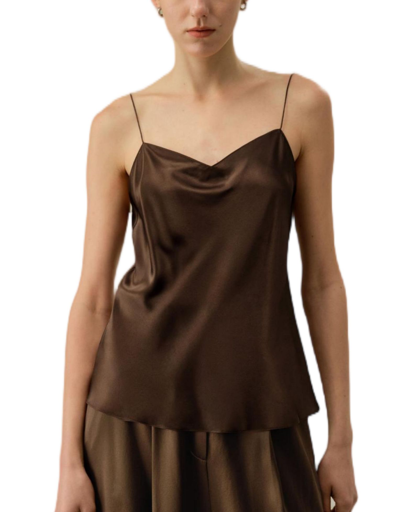 LILYSILK Women's Chic Minimal Silk Cami