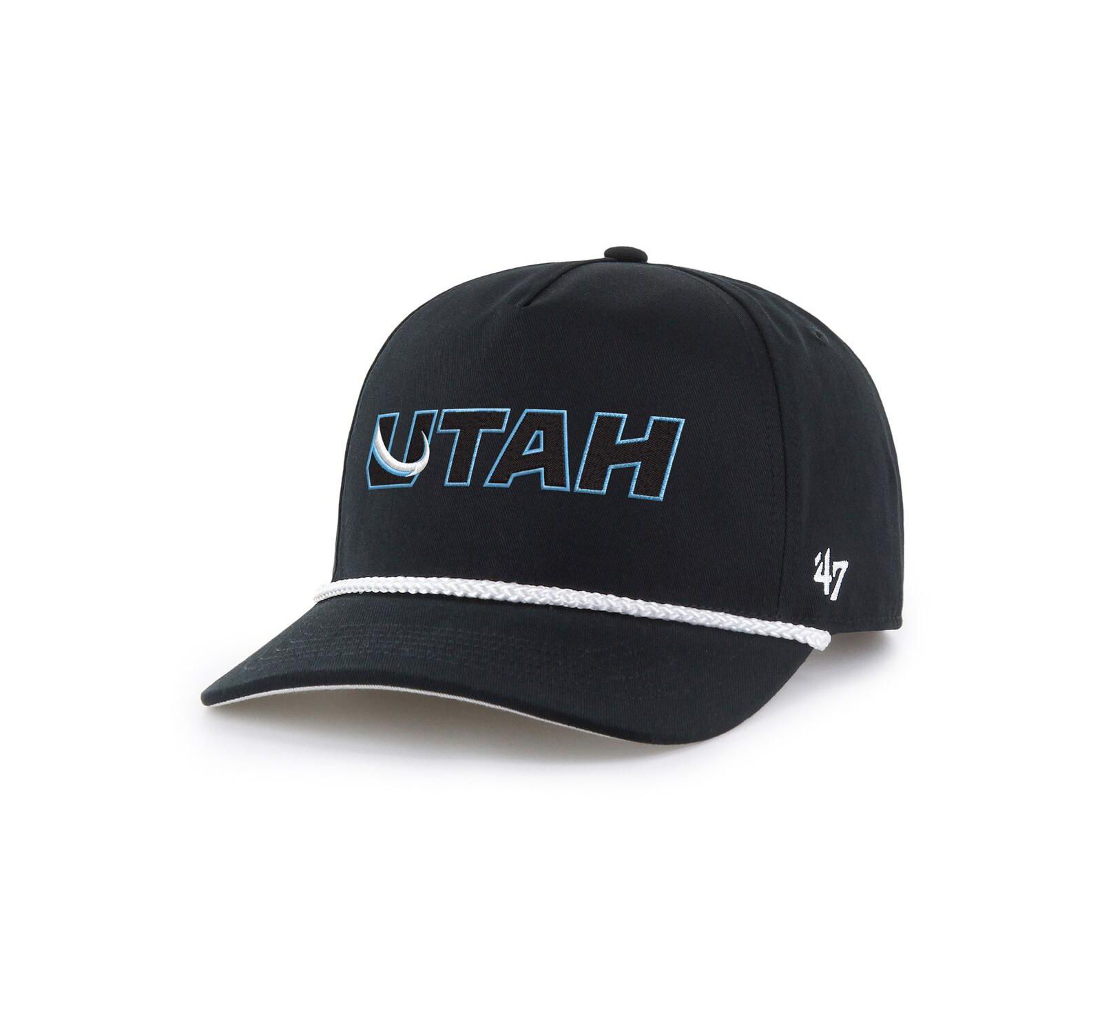 '47 Brand Men's Black Utah Mammoth Rope Hitch Adjustable Hat