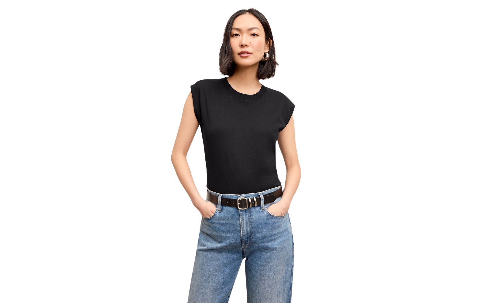 M.M.LaFleur Women's Alina Muscle Tee - Organic Pima Cotton