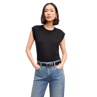 Женская футболка M.M.LaFleur Alina Muscle из органического хлопка Pima