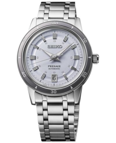 Часы Seiko Men's Automatic Presage Style 60s Stainless Steel Bracelet 40mm