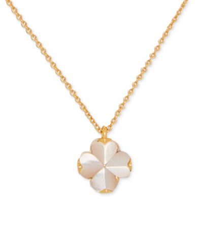 kate spade new york мини-подвеска Gold-Tone, 16" + 3" extender