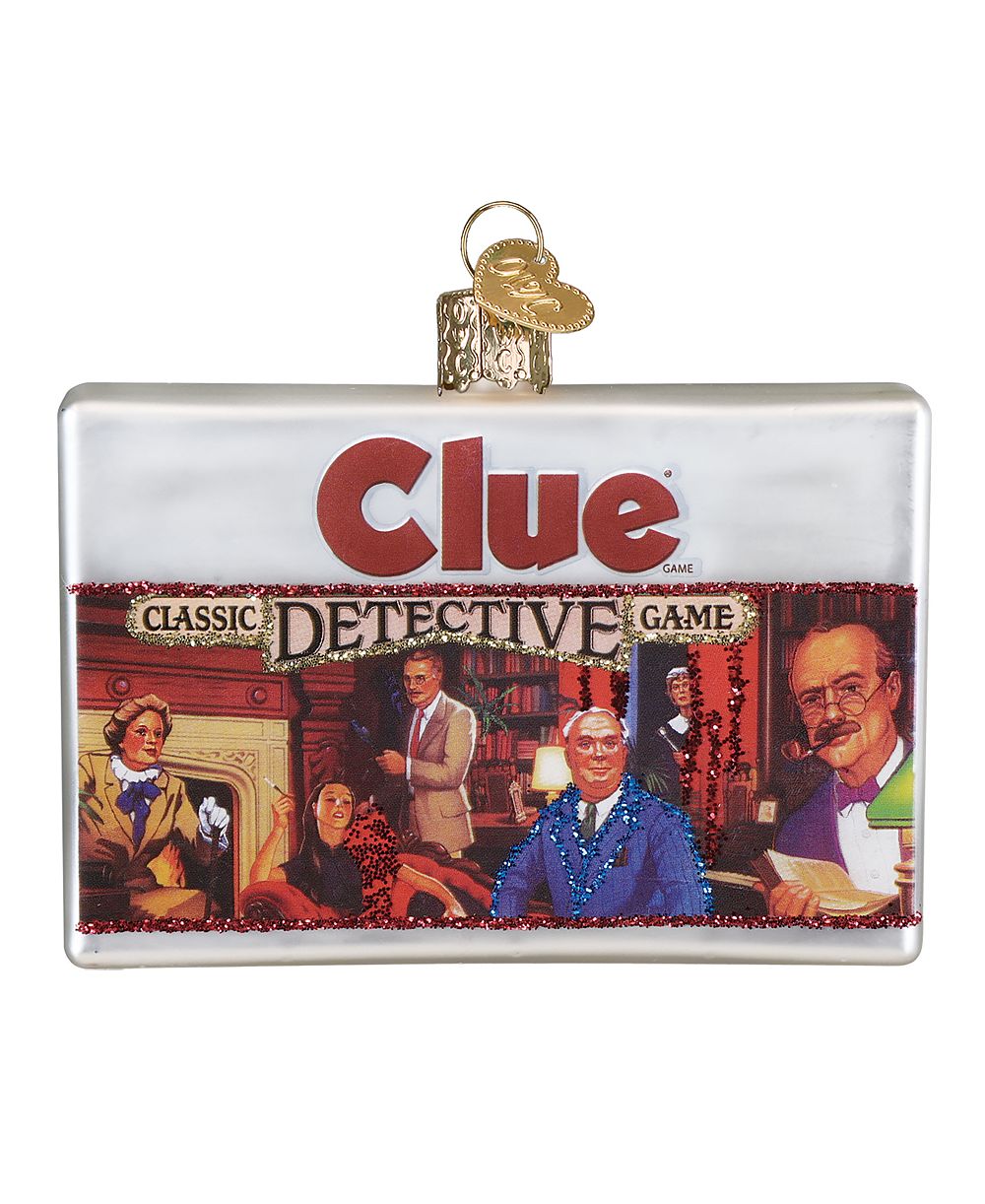 Old World Christmas Украшение Hasbro Clue Game