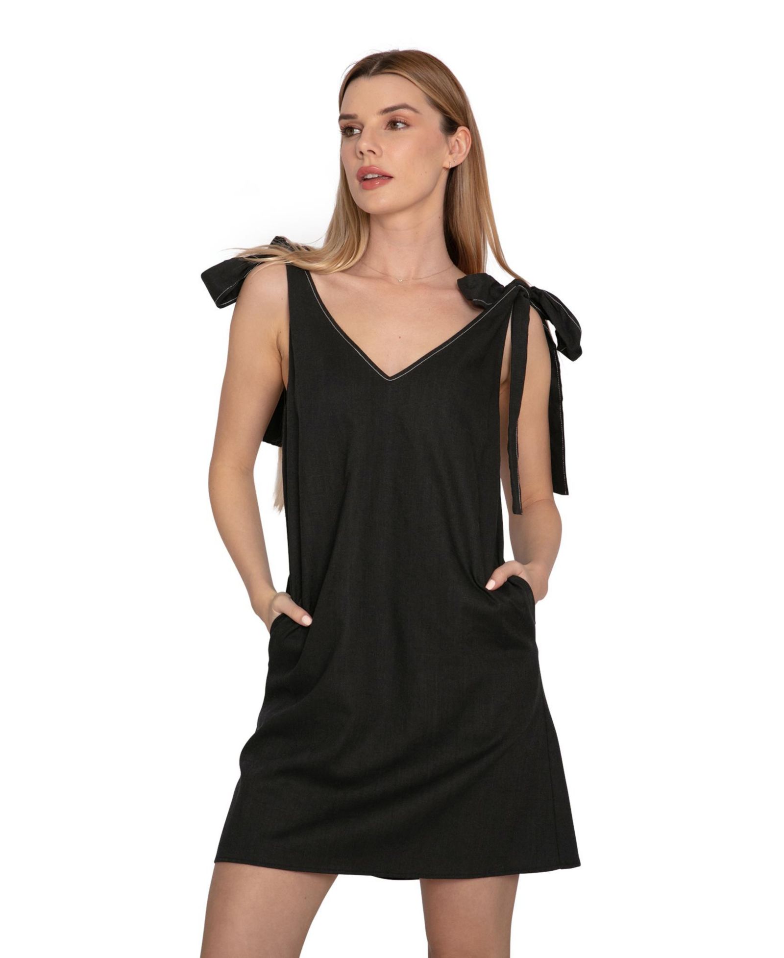 Женское мини-платье Belle & Bloom Burning Love Tie Shoulder