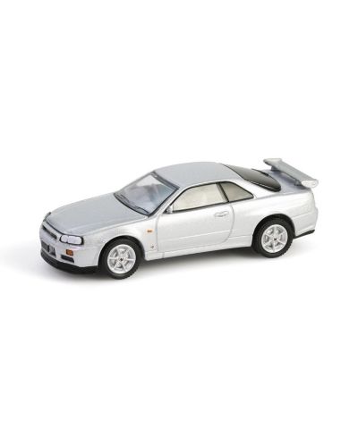 1/64 1999 Nissan Skyline V-Spec R34 Silver, 25th Anniversary Series