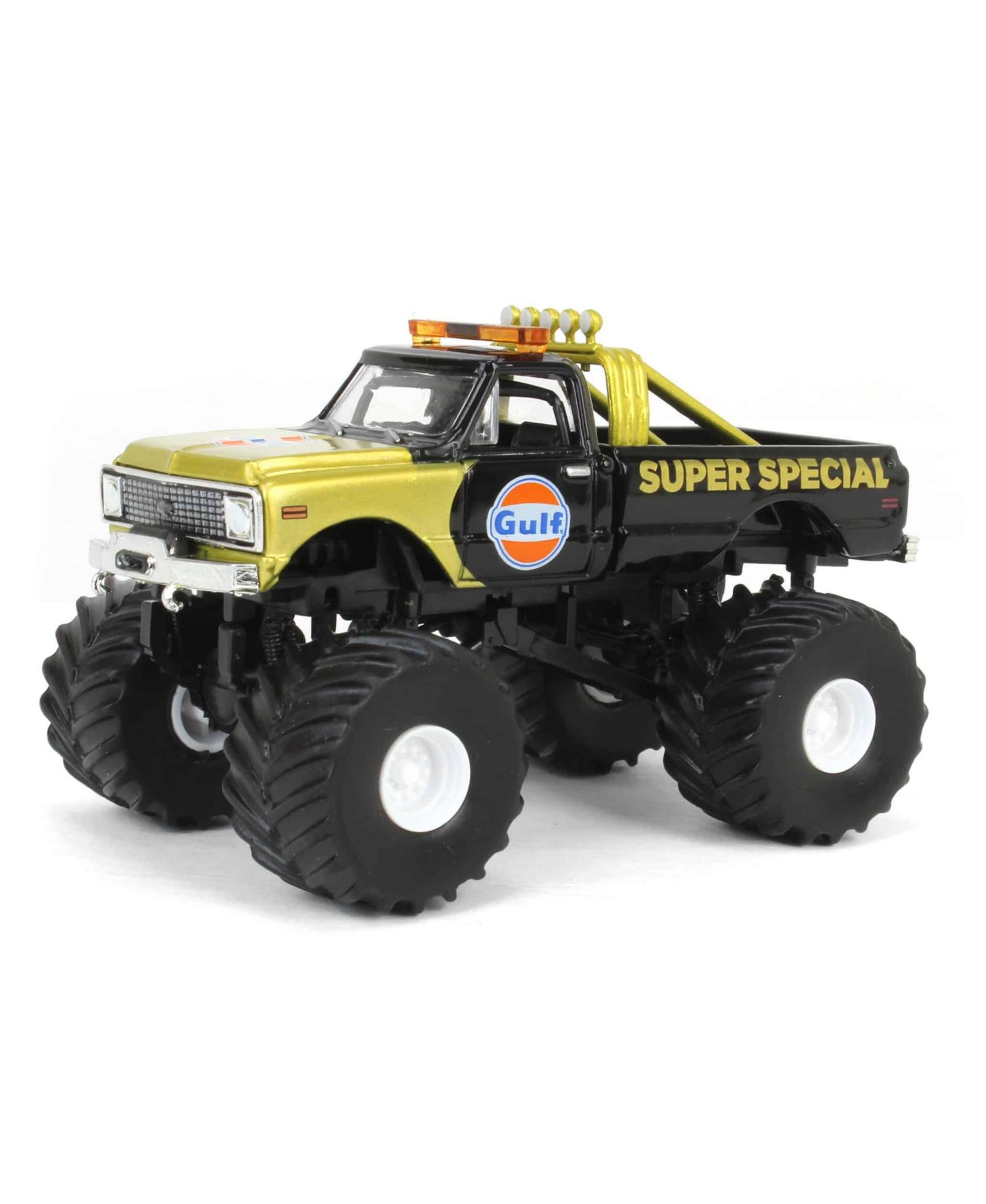 Моделька 1/64 GreenLight 1971 K-10 Gulf Oil Super Special Kings of Crunch Hits
