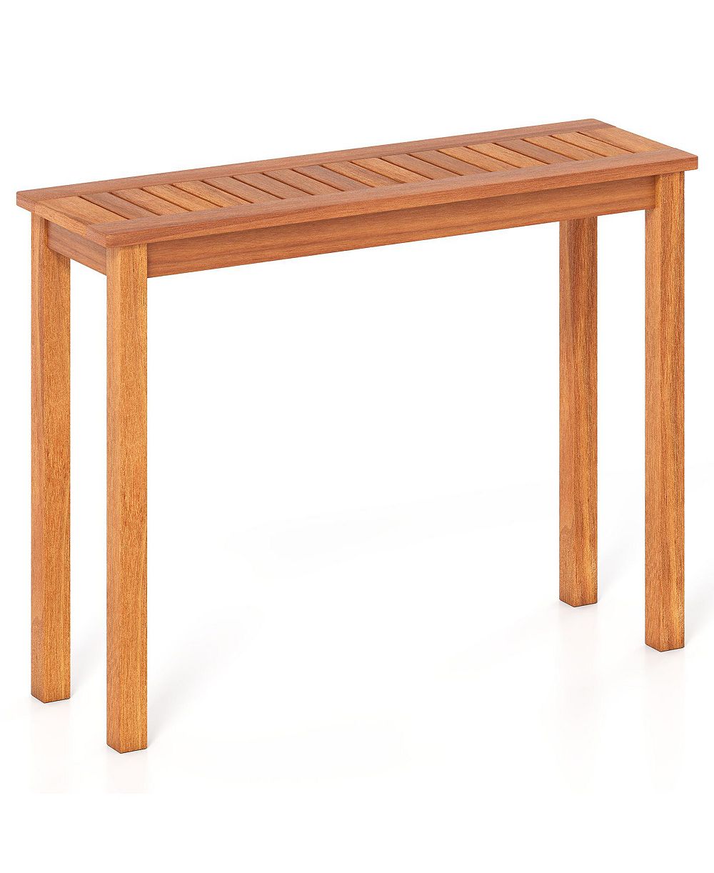 Деревянная подставка для растений Slickblue Indoor/Outdoor Solid Wood