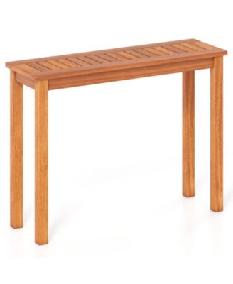 Деревянная подставка для растений Slickblue Indoor/Outdoor Solid Wood