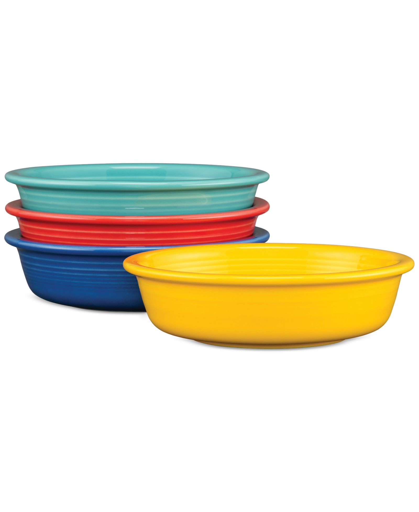 Набор тарелок Fiesta Vibrant Classic Rim Cereal Bowls 4 шт