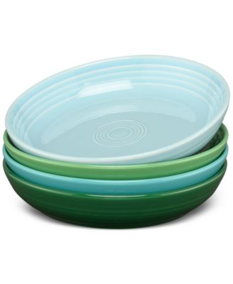 Fiesta Aegean Coupe Luncheon Bowls, Set of 4