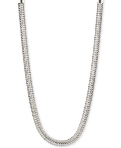 Ожерелье Anne Klein в виде плоской цепи