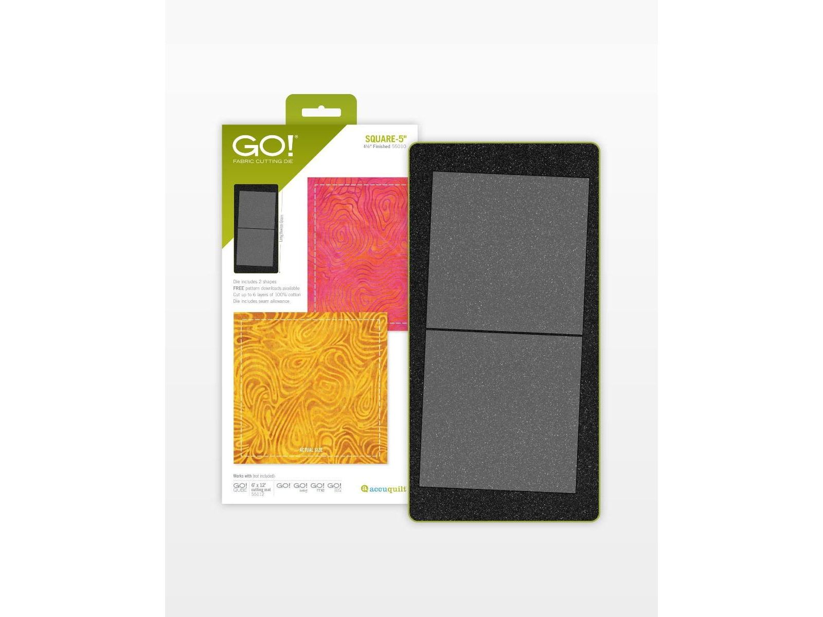 Штамп Accuquilt GO! Square - 5" (4 1/2" Finished)
