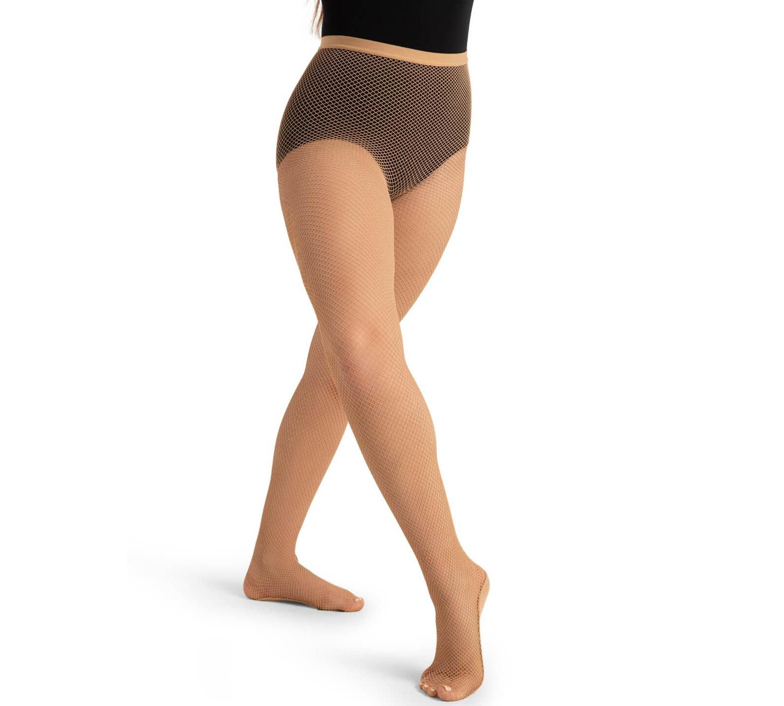 Capezio Women's Professional Rhinestone Fishnet Tight