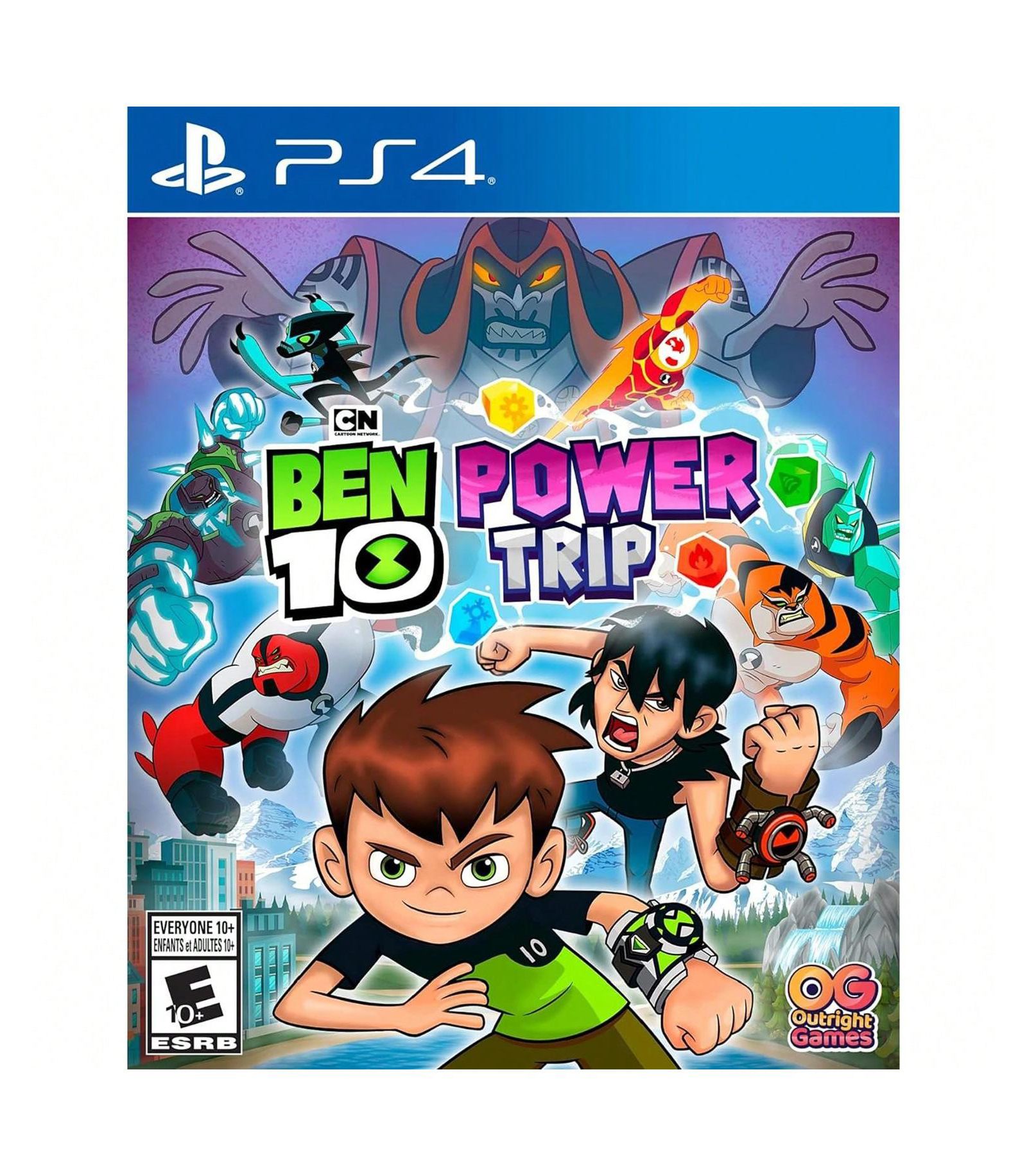 Ben 10 Power Trip Action Adventure PlayStation 4