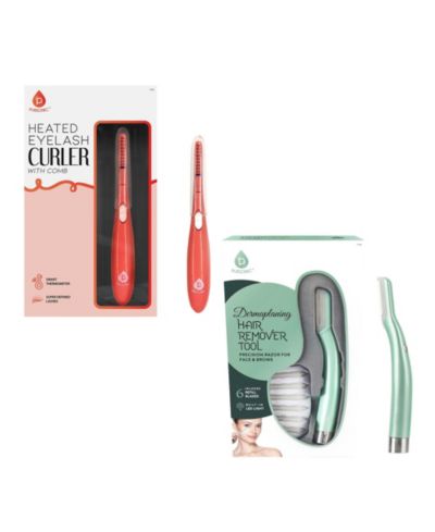 Набор Pursonic Beauty Duo – Heated Eyelash Curler with Comb + Precision Dermaplaning Tool