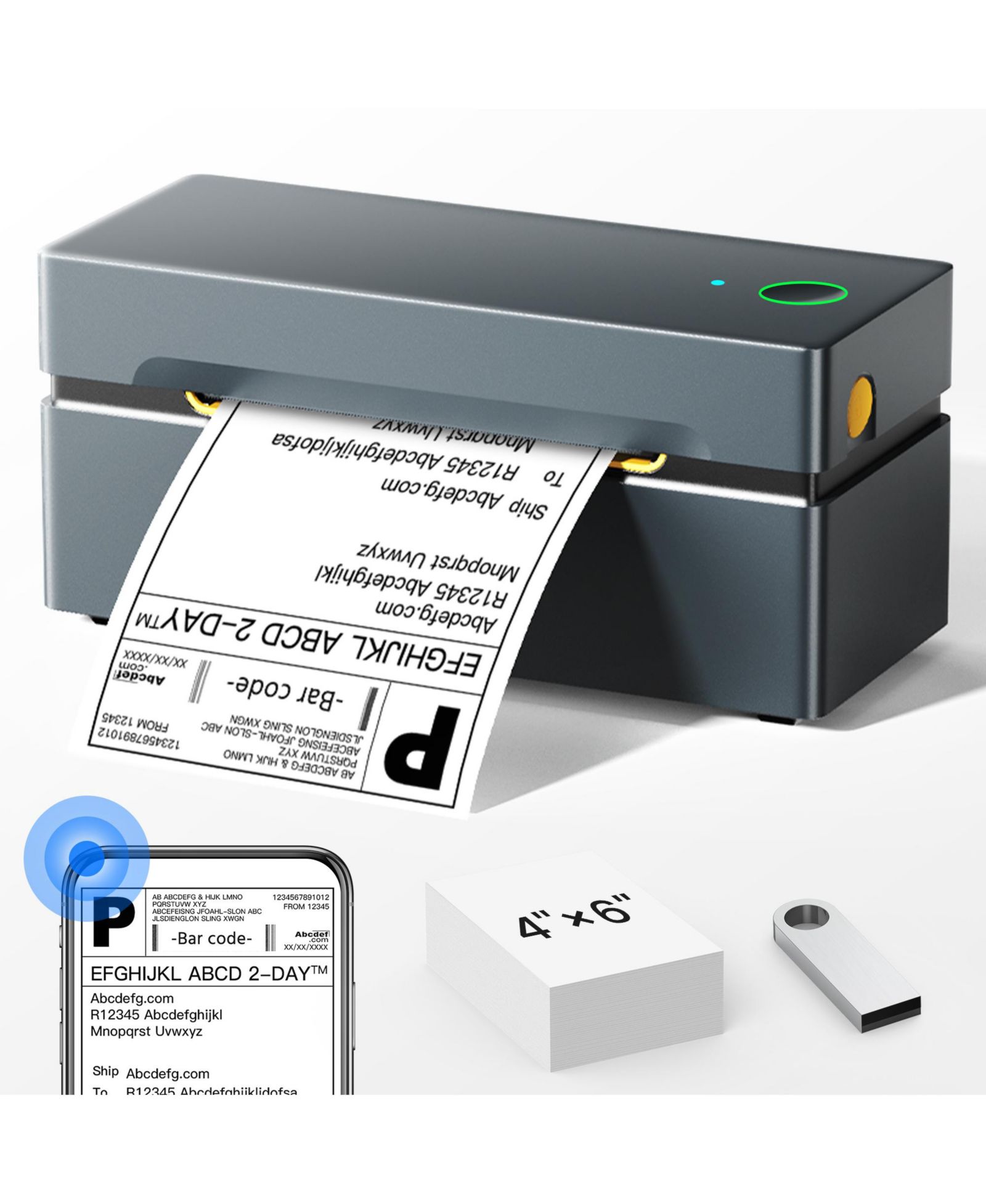 Swifint PL80E Wireless Bluetooth Thermal Label Printer