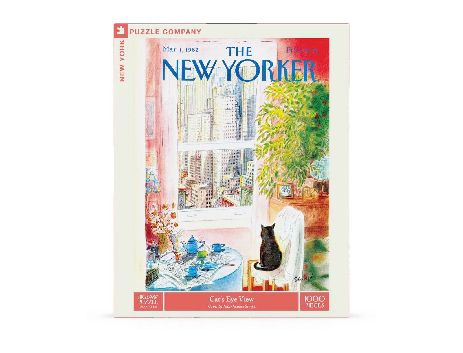 Пазл New York Puzzle Company CAT'S EYE VIEW