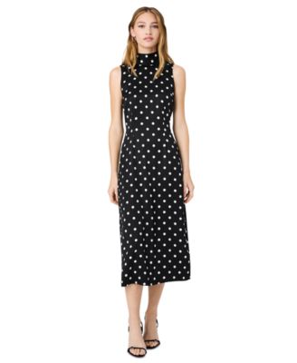 Платье French Connection Women's Ennis Polka Dots Print Midi