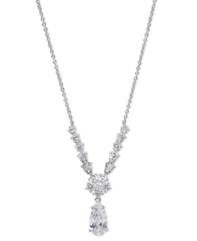 Eliot Danori Cubic Zirconia Lariat ожерелье, 16" + 2" удлинитель