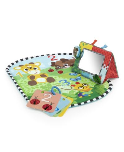 Baby Einstein коврик для развития малыша Discovery Garden с зеркалом