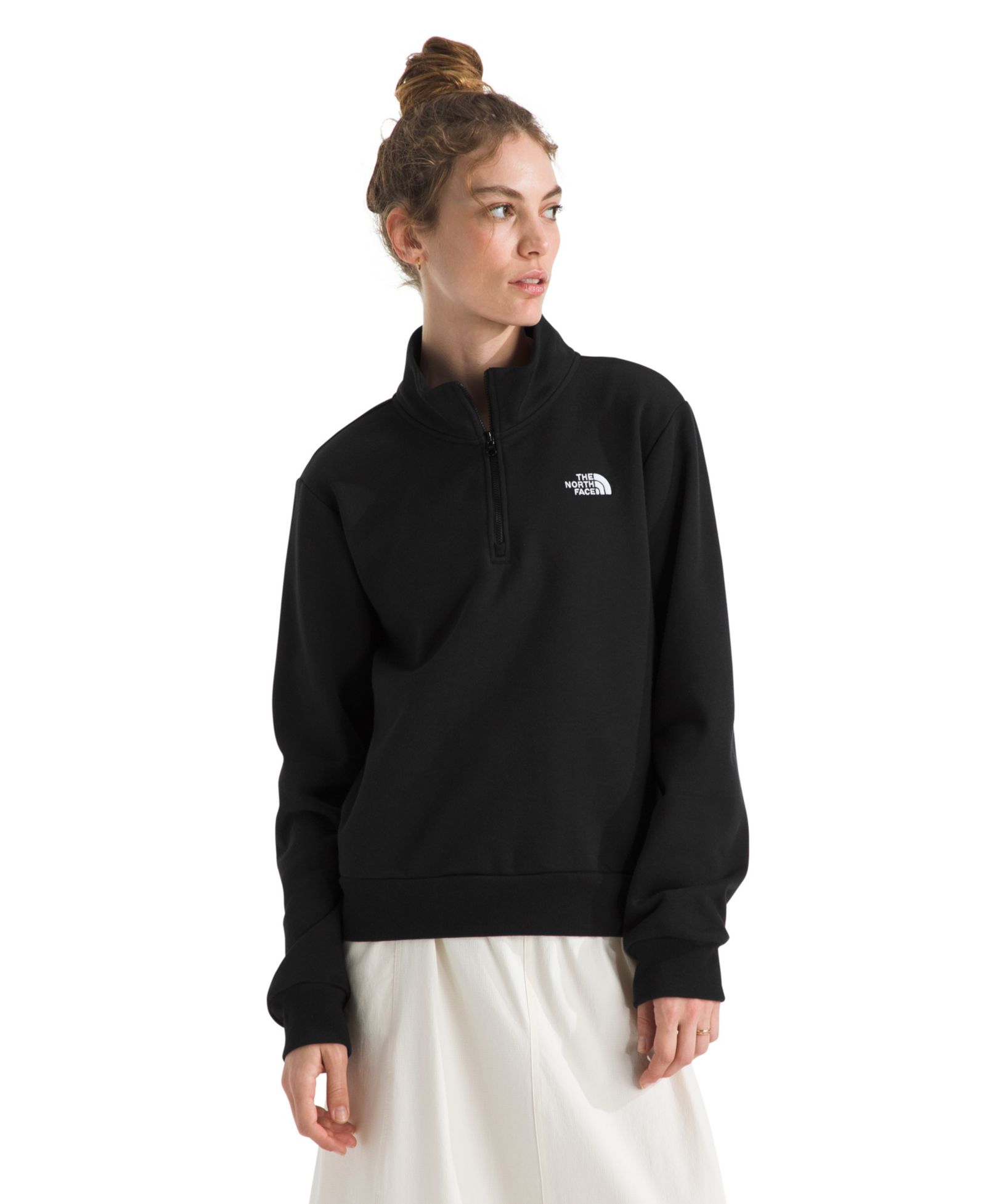 The North Face Women's Evolution Simple Dome Regular 1/4 Zip Sweatshirt