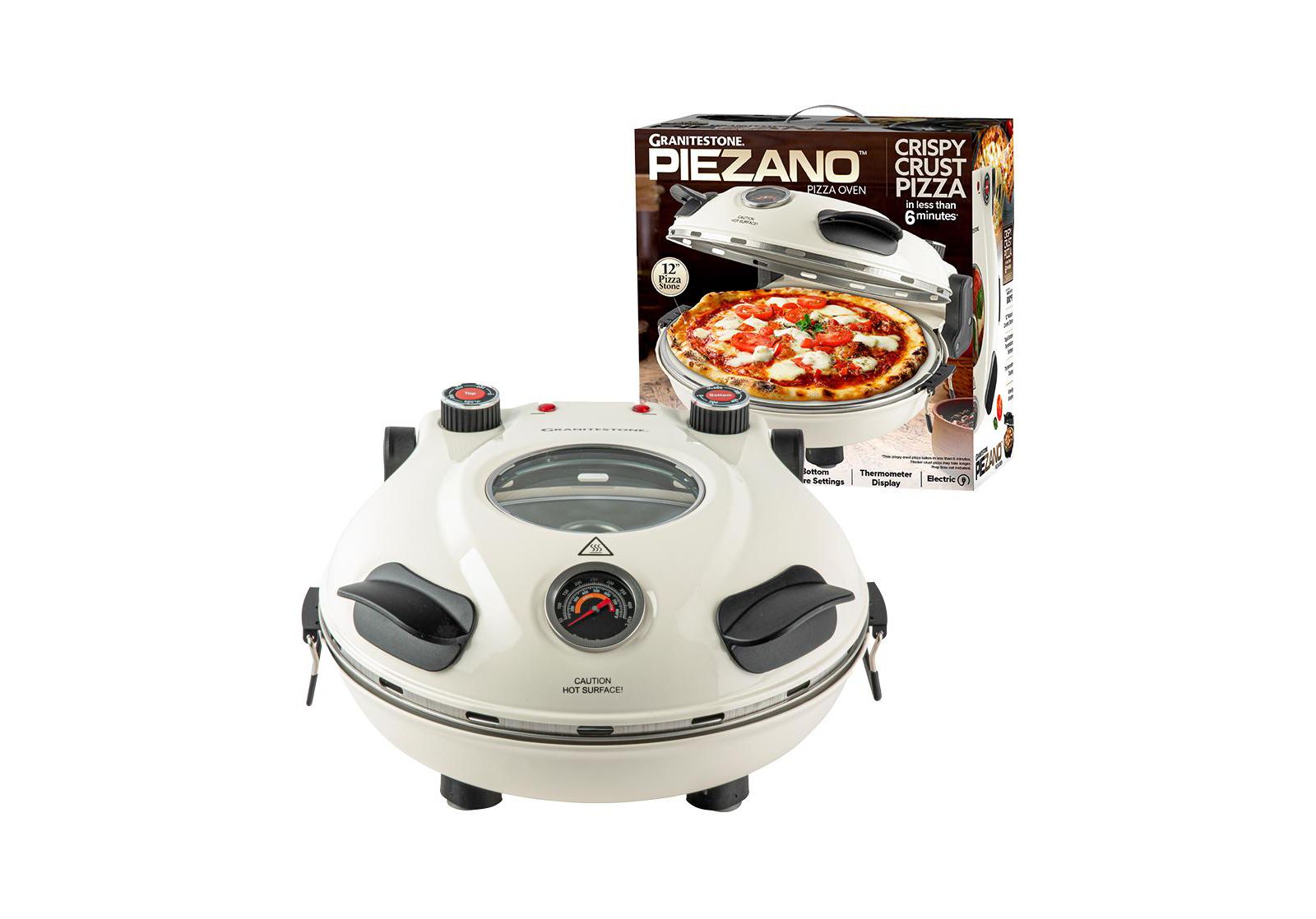 Granitestone Piezano 12 in. Electric Pizza Oven