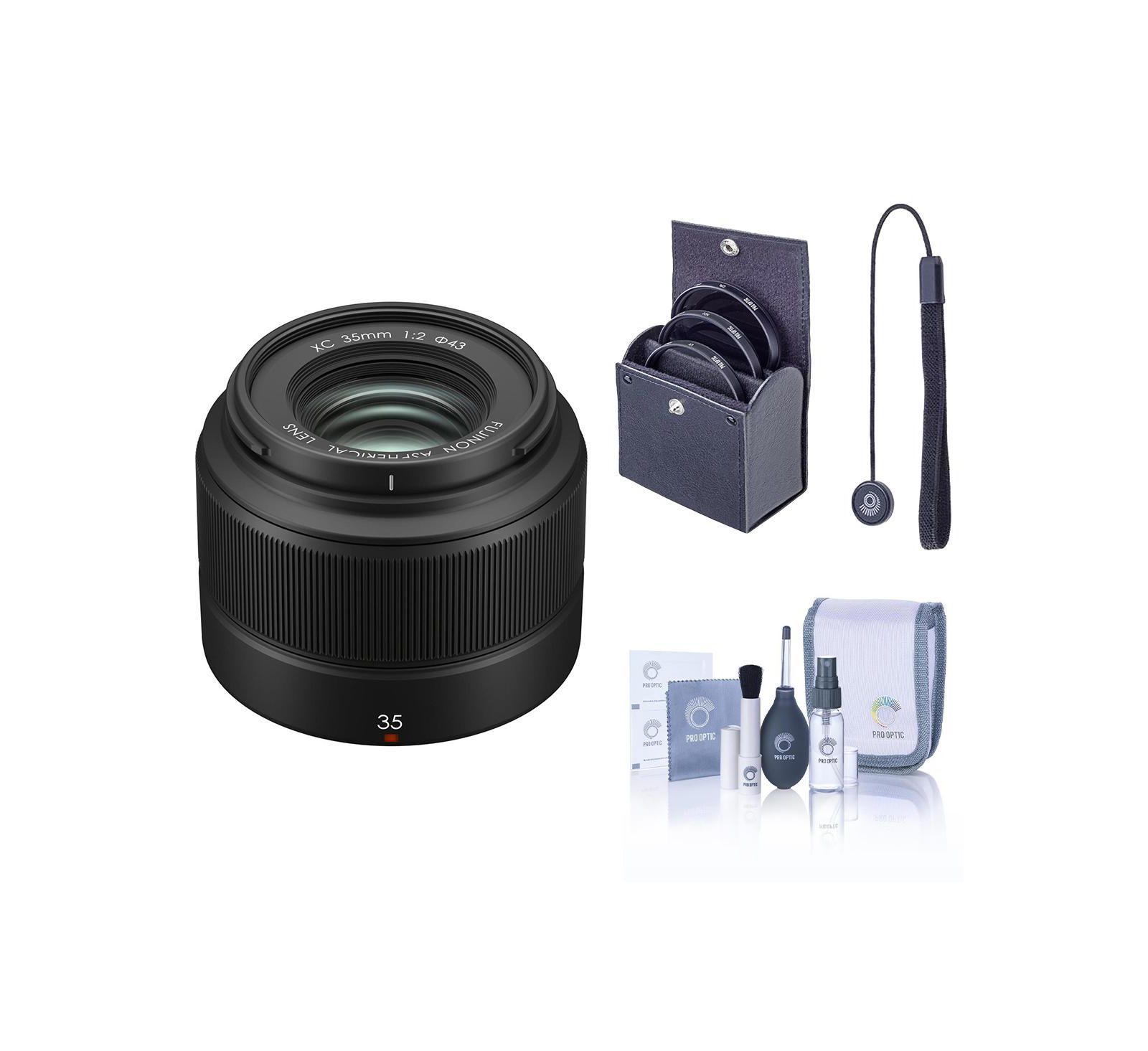 Fujifilm XC 35mm f/2 Lens, Bundle with Included Value
