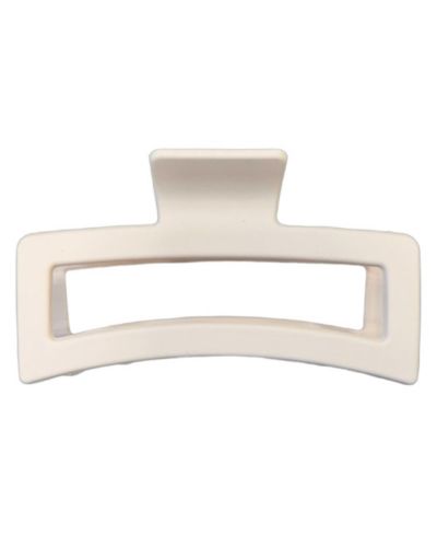 Headbands of Hope Extra Large Rectangular Claw Clip - Cream