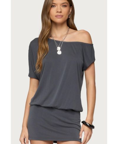 Мини-платье Edikted Womens Sevie Off Shoulder